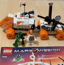 LEGO Space Mars Mission Lot 100% Complete Sets 7692, 7695, & 7648 w/Manuals