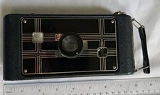 Vintage 1934 Eastman Kodak Co. Jiffy Six-16 Folding Art Deco Camera UNTESTED