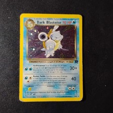 Pokémon TCG Dark Blastoise Team Rocket 3/82 Unlimited Holo Rare Swirl HP on eBay