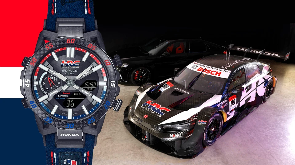 Casio Edifice ECB-2000HR-1AJR Honda Racing Collaboration Watch Japan New in Box - Image 3 of 4