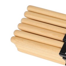 Doanas-12 Pairs Maple Wood Drumstick Set Clear Sound For Performance