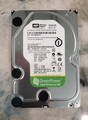 Western Digital AV-GP 2.9TB Internal 7200RPM 3.5'' (WD30EURS) HDD
