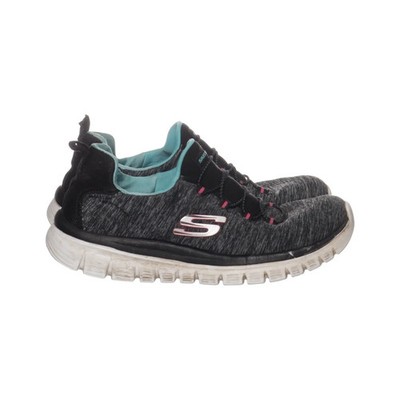 Skechers, Trainingsschuhe, Größe: 38, Grau/Pink/Türkis, Damen #smy