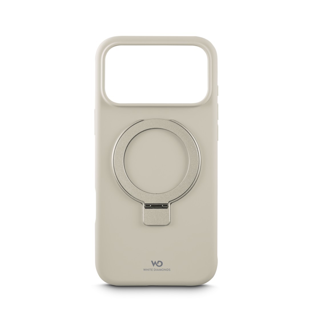 Coque iPhone 17 Pro Max sable avec support magnétique intégré
