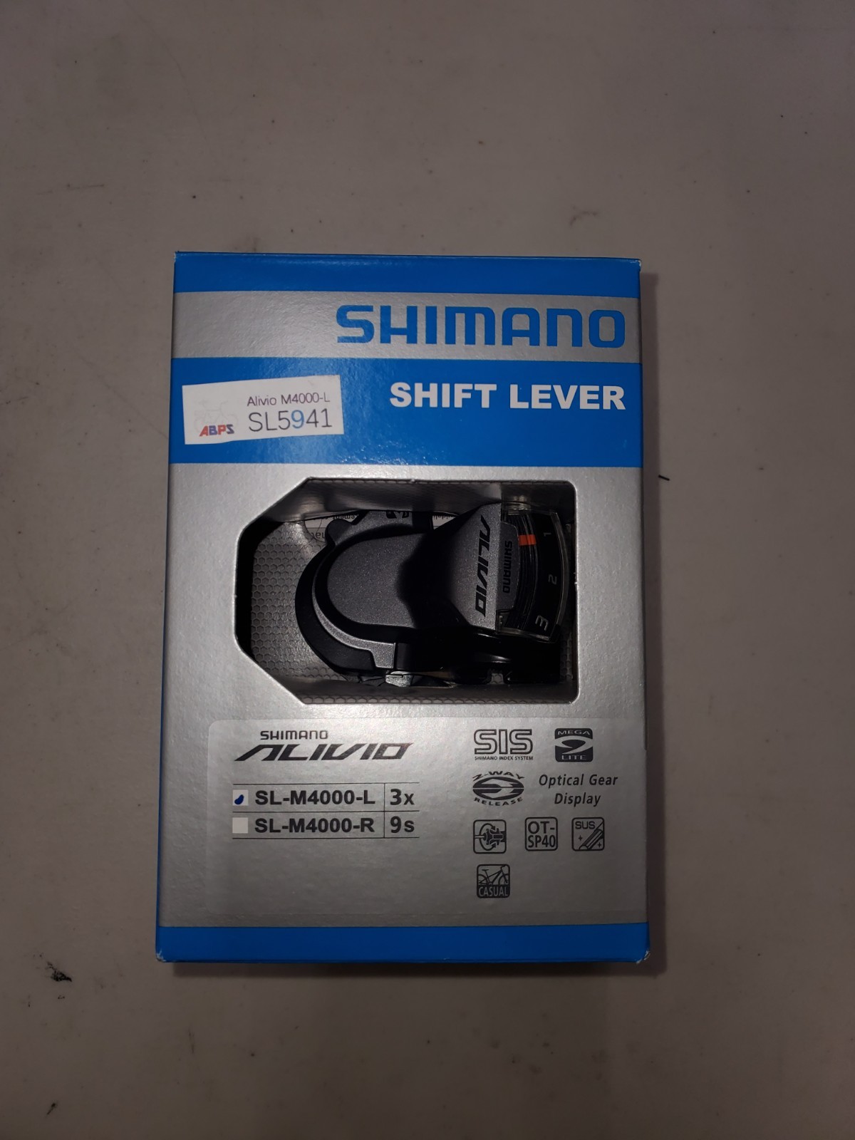 Shimano Shifting Lever, Left & Right SL, 3x, 7s, 9s - Choose Your Shift Lever