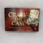 Milton Bradley Crack The Case Party Card Game Mini Mysteries Vintage 1993 READ