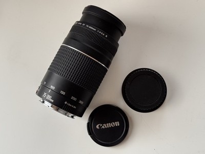 Canon Zoom LENS EF 75-300mm 1:4-5.6 III Objektiv, kaum gebraucht, wie neu