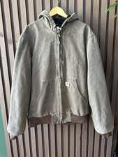 Carhartt J25 CHT Chestnut Brown Duck Active Jacket Vintage Size Large