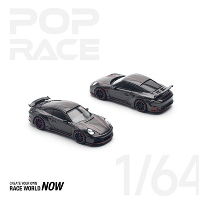 POP RACE 1/64 992 STINGER GTR CARBON EDITION - REDLINE Model Car