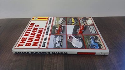 Kitcar Builder's Manual by Foster, Martin 0854298010 FREE Shipping