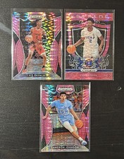 Lot of 3 - 2019-20 Panini Prizm Draft Picks Basketball Pink Pulsar Parallels