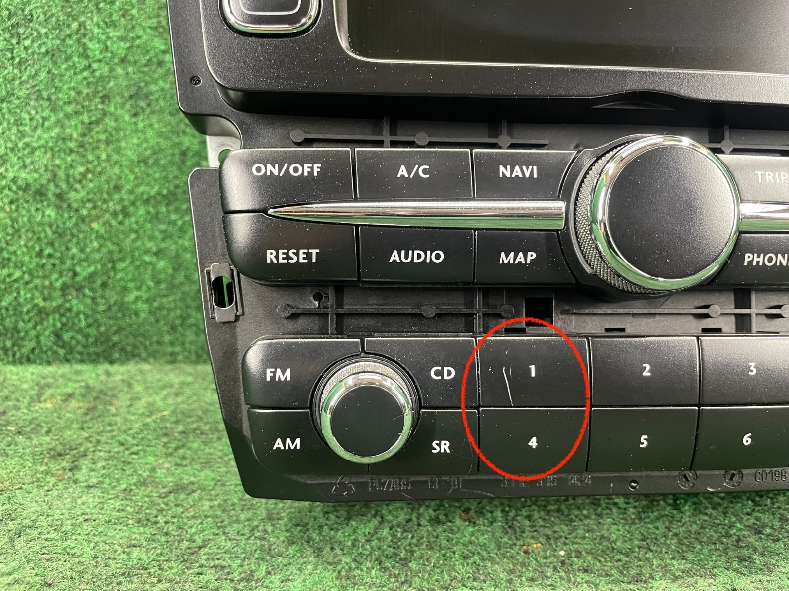 🛑 03-10 Bentley Continental GTC Navigation Gps Touch Screen Audio Receiver OEM
