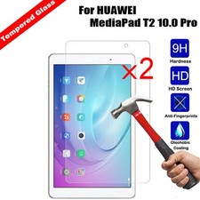2X Genuine Tempered Glass Screen Protector Cover For Huawei M3 Lite T2 M5 Pro M6