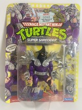 Playmates Teenage Mutant Ninja Turtles Super Shredder Action Figure 1991 MOC