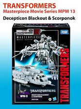 Transformers Masterpiece Movie Series MPM-13 Decepticon Blackout & Scorponok....