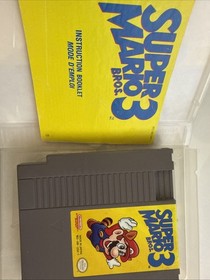 Super Mario Bros. 3 Nintendo NES 1990 Complete