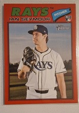 2026 Topps Heritage - Ian Seymour #181 Red Border (RC)