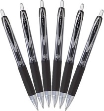 Uni-Ball Signo 207 Retractable Gel Ink Rollerball Pens, Bold Point 1.0mm, Pack o