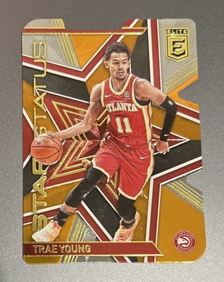 2021-22 Donruss Elite Trae Young Star Status Die Cut #15