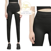 Net Lines Leggings By Wolford S Black Schwarz Hose Elastisch Netz Yoga Sport