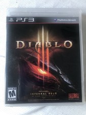 Diablo III PS3 PlayStation 3  CIB Manual– Tested 