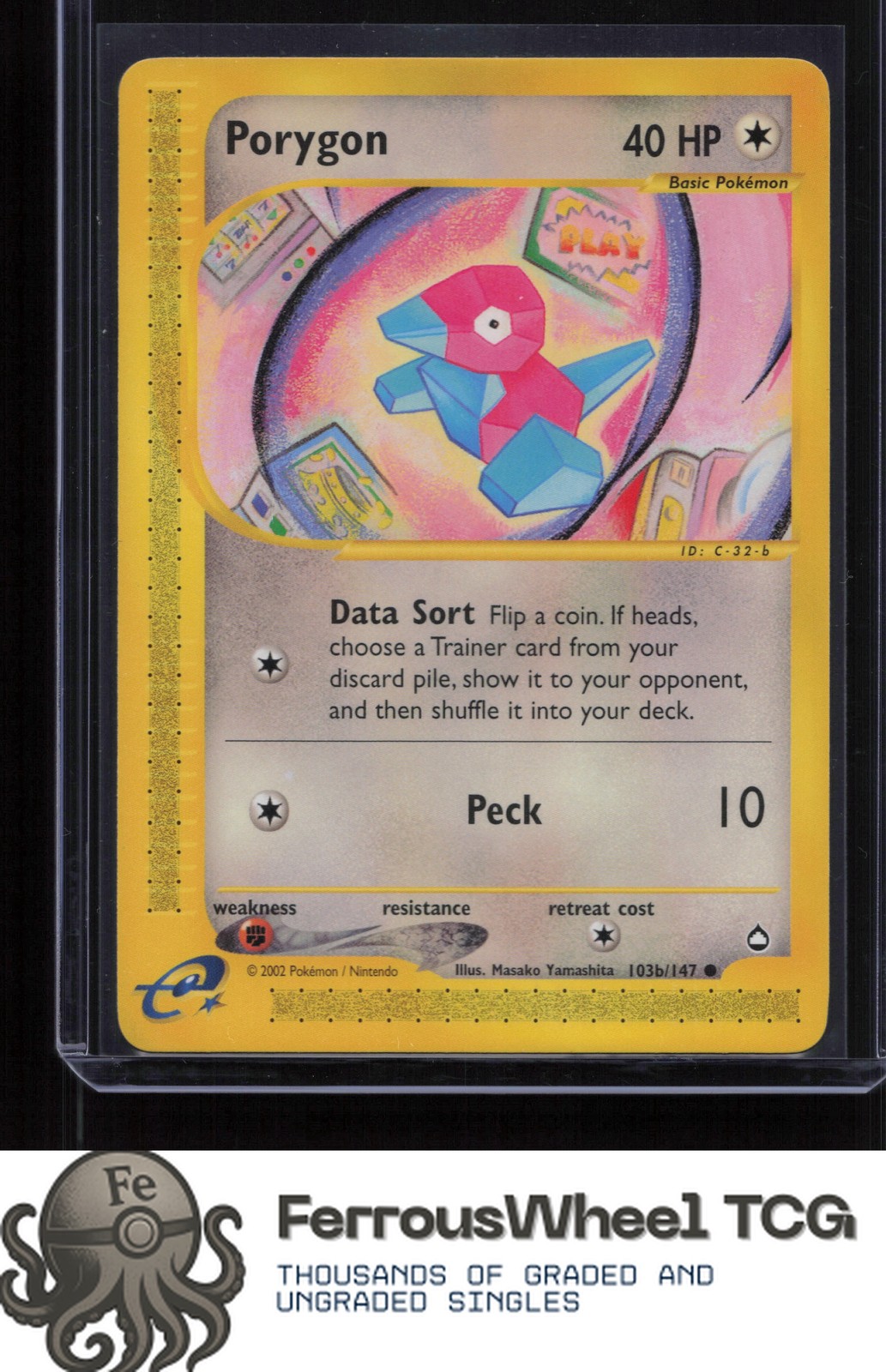 Porygon (103b) 103b/147 - Aquapolis - (NM)