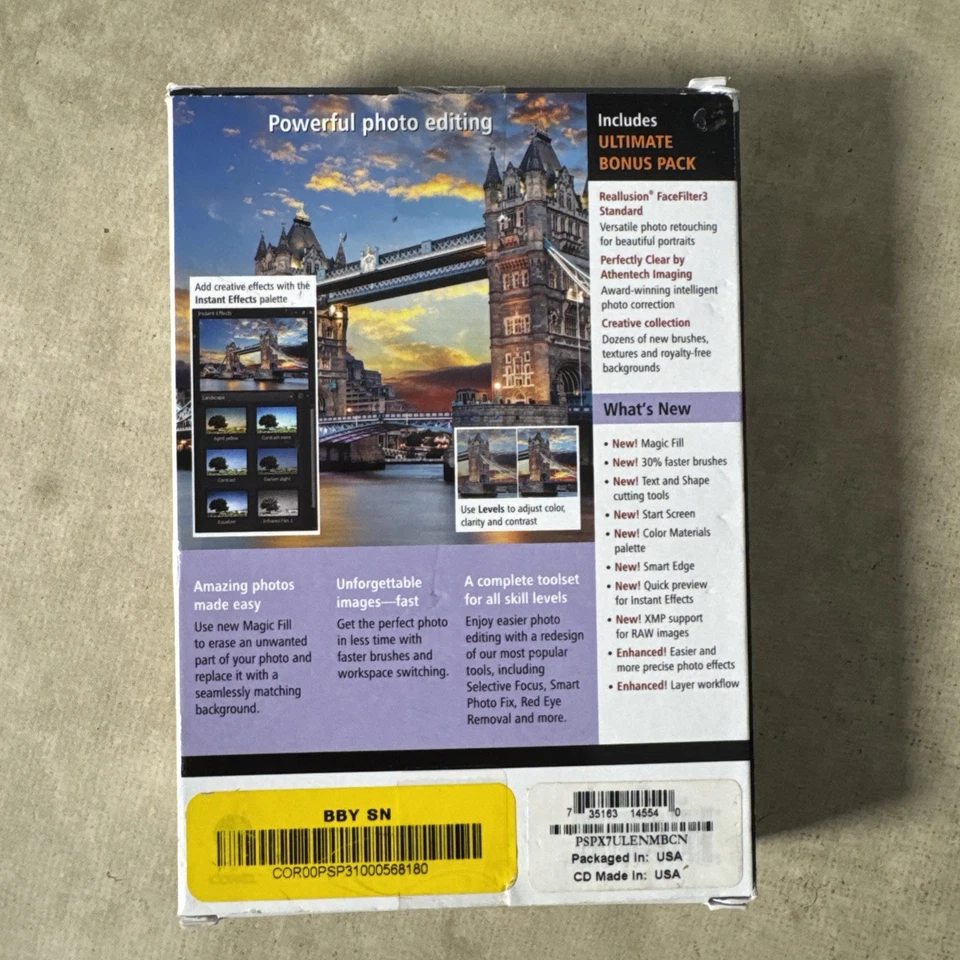 PAINT SHOP PRO X7 ULTIMATE (2 DVD-Rom Edition) Corel Photo Editing Windows - Image 2 of 4