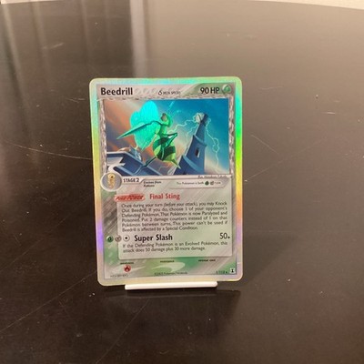 Pokémon TCG Beedrill Delta Species Holo Card 1/113