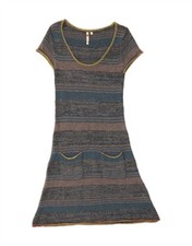 WHITE STUFF Womens Jumper Dress UK 10 Small Multicoloured Striped LJ04