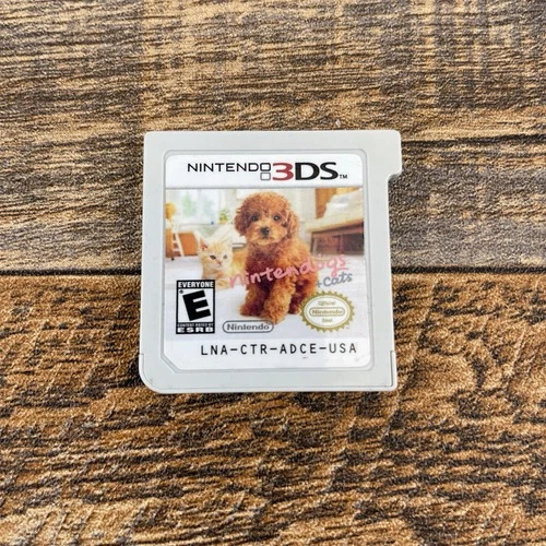 Nintendogs + Cats Toy Poodle & New Friends (3DS) Cartridge Only, Tested Working