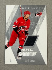 2025 Upper Deck Artifacts NHL Remnants Seth Jarvis #NR-27 Game-used hockey