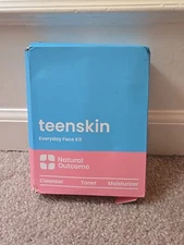 Natural Outcome Teenskin Everyday Face Kit Cleanser Toner Moisturizer Box Set