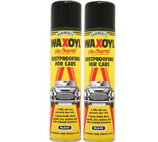 Hammerite Waxoyl Black x2 - 400ml Aerosol (5092855)