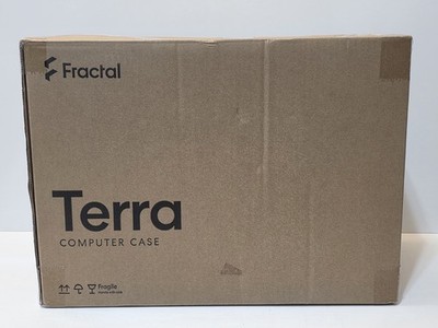 Fractal Design - Terra Graphite with PCIe 4.0 Riser Mini-ITX SFF - NEW