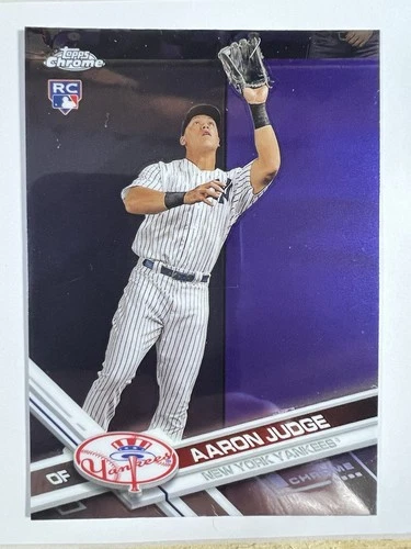 New Listing2017 Topps Chrome Aaron Judge #169 (RC) See All My Other Aaron Judge Rookies