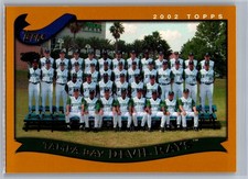 2002 Topps #668 Tampa Bay Devil Rays Base Team Photo