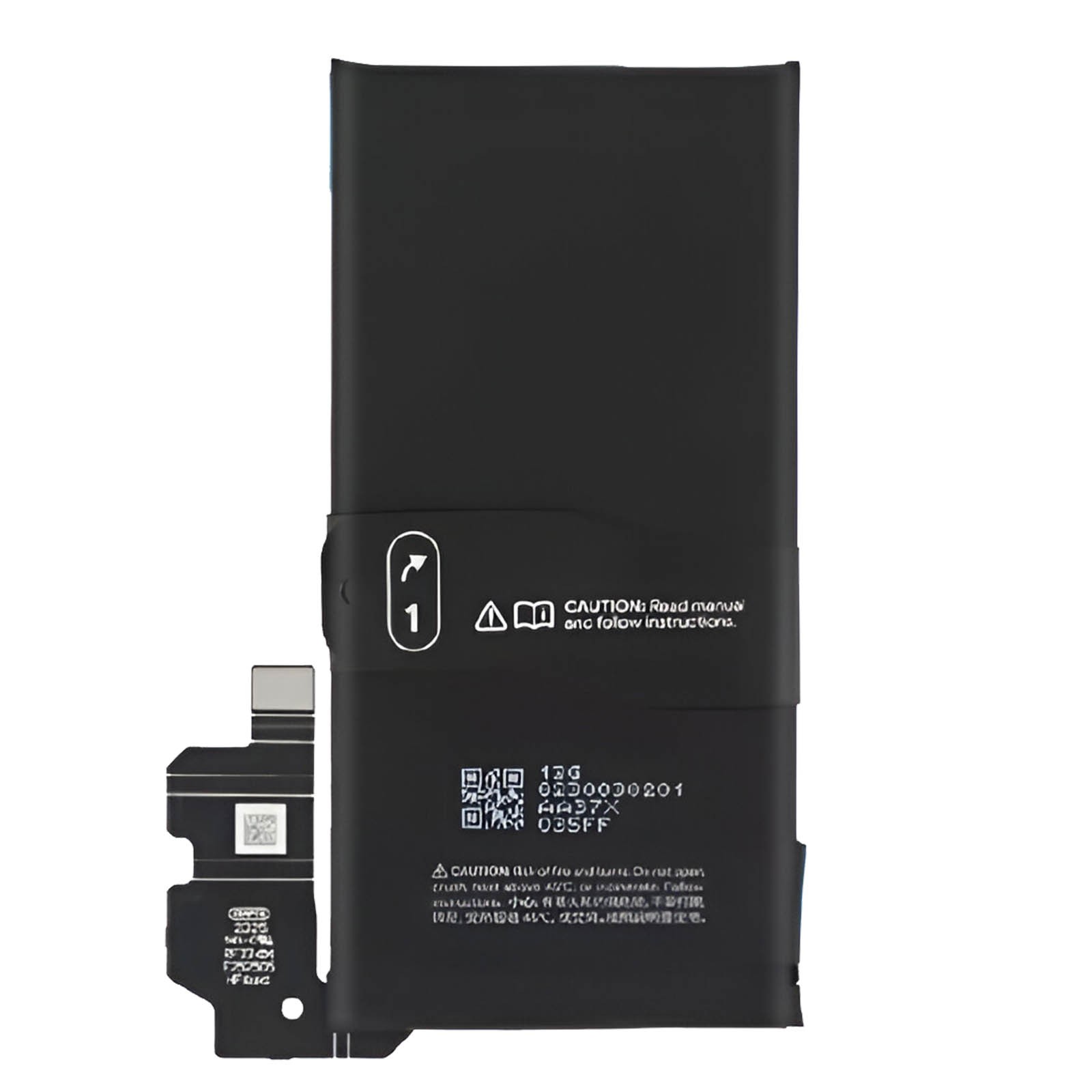 Batterie interne pour Google Pixel 8 Pro GUKD8 accumulateur de remplacement 5050mAh noir