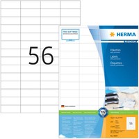 1 Bis 20X Herma Universal-Etiketten Premium, 52,5 X 21,2 Mm, Weiß Bis 17% Rabatt