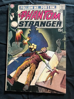 Phantom Stranger #9 (1970)- 1st Obeah Man, Neal Adams, Jim Aparo