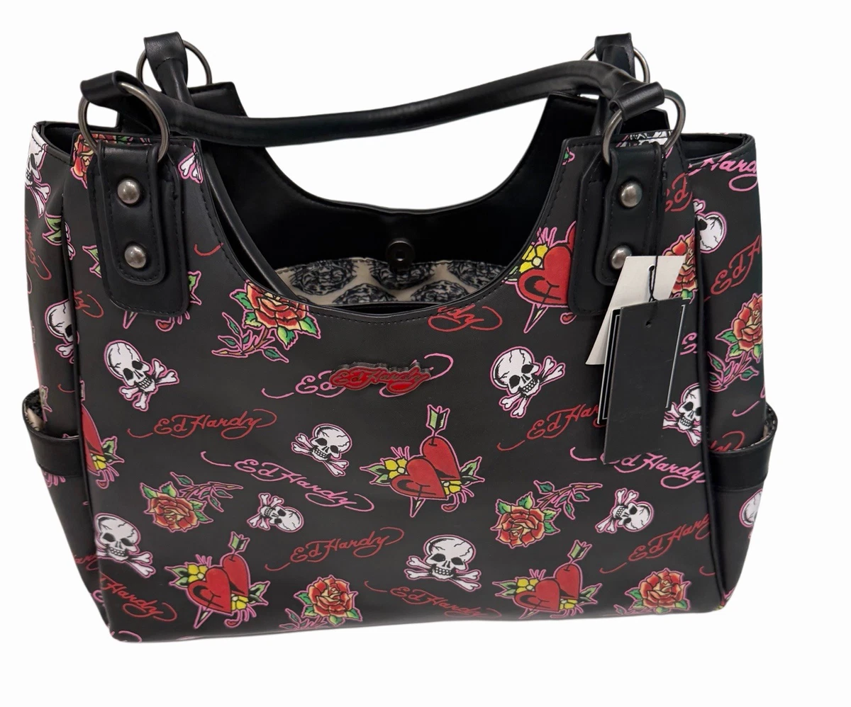 Ed Hardy Tote Skull Bags & Handbags for Women for sale | eBay
