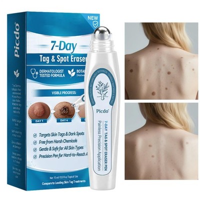 Tag & Spot Eraser Mole Skin Tags Removal Tool Eraser Pen Painless Long-Lasting