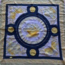 Vintage Versace Atelier Silk Scarf 33x33 Square