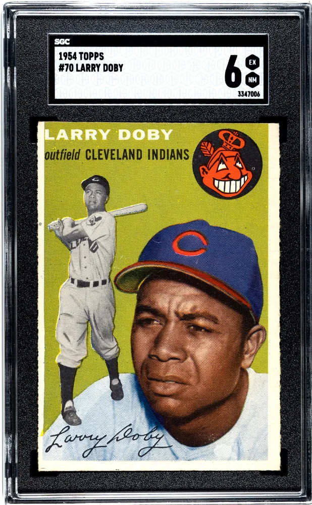 1954 Topps Larry Doby #70 SGC 6