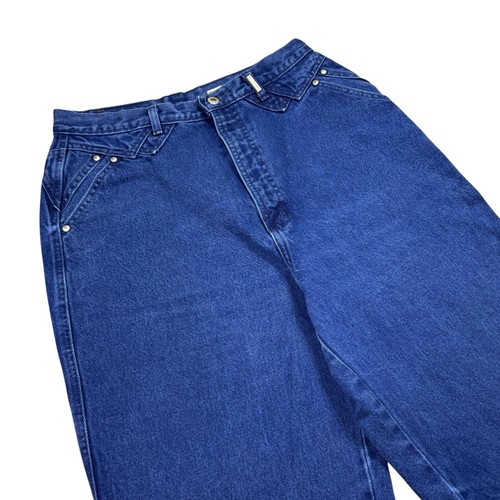 Vintage Rockies Bareback Jeans Damen 15/16 Highrise Rodeo Western X-Long Ranch