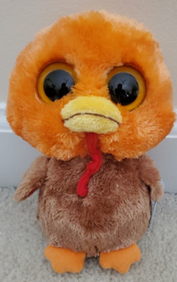 Ty, Gobbler Turkey Beanie Boo;2011 Popular Release;Cute/Well Designed.MINT/TPd
