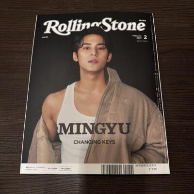 Magazine Mingyu Seventeen Rolling Stone Japan vol29 Special
