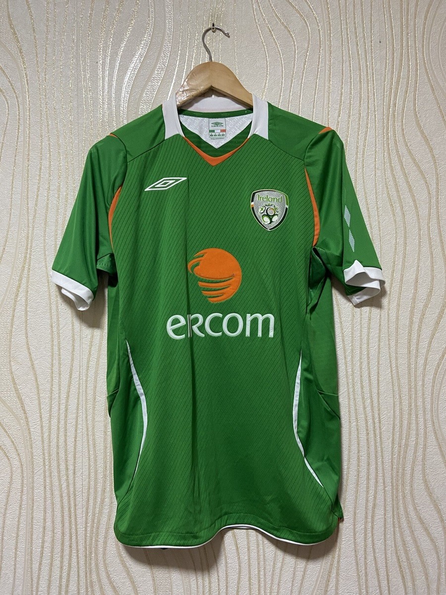 IRELAND 2008 2009 HOME FOOTBALL SHIRT SOCCER JERSEY UMBRO sz