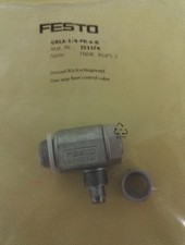 1PC FESTO throttle valve GRLA-1/4-PK-6-B