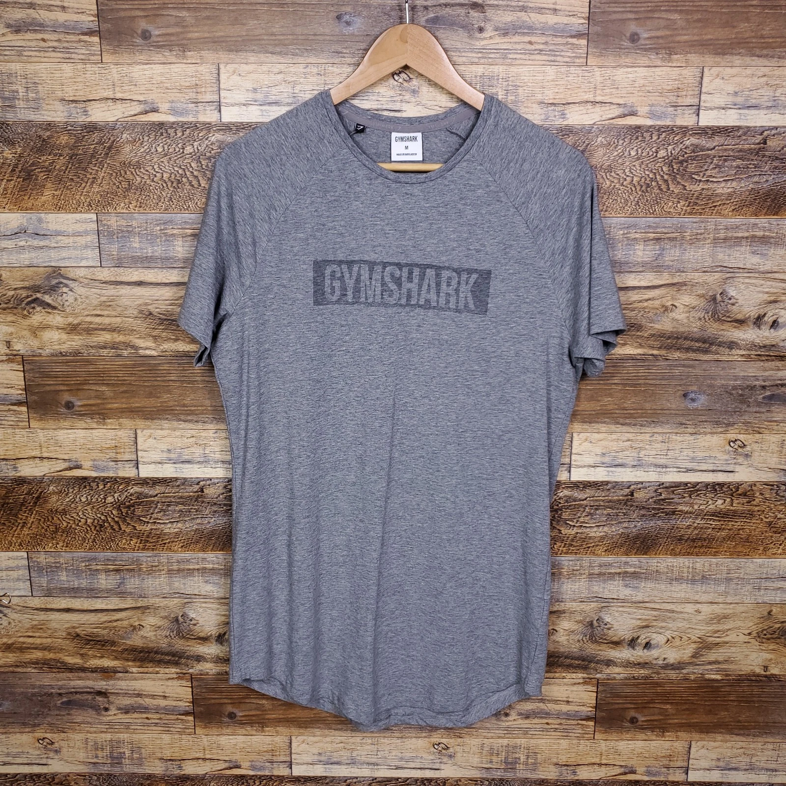 gymshark short sleeve cotton blend shirt