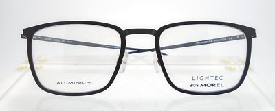 LIGHTEC 30068 NG 07 52-20 Black Glasses Eyeglasses Eyewear Optical Frames